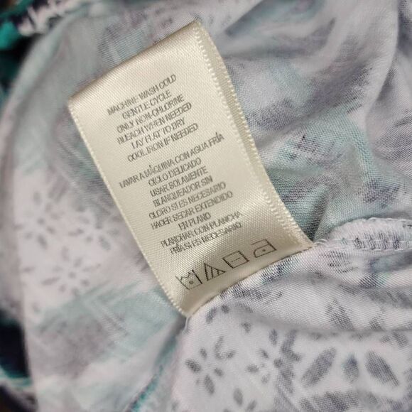 DEPT222 Women's Abstract Pattern Print Maxi Skirt Petite Small - Picture 8 of 8